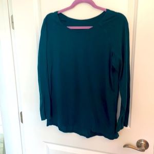 Lululemon Teal Long Sleeve Shirt